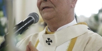 A celebraÃ§Ã£o foi comandada pelo o arcebispo titular da Arquidiocese de Aracaju Dom JosÃ© Palmeira Lessa (Imagem: Victor Ribeiro/ASN)