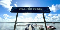 Orla PÃ´r do Sol - Foto: Ascom Emsurb | Prefeitura de Aracaju