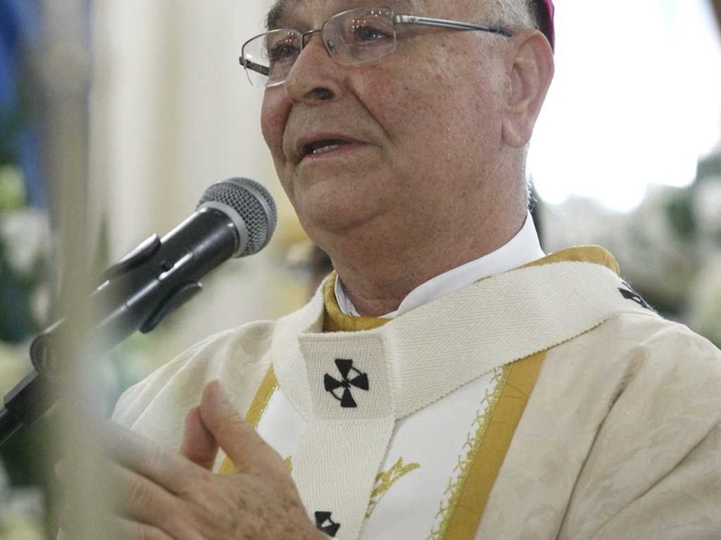 A celebraÃ§Ã£o foi comandada pelo o arcebispo titular da Arquidiocese de Aracaju Dom JosÃ© Palmeira Lessa (Imagem: Victor Ribeiro/ASN)