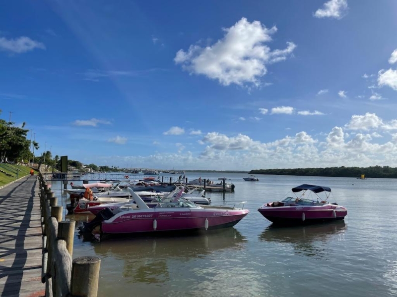 Orla PÃ´r do Sol - Foto: Ascom Emsurb | Prefeitura de Aracaju