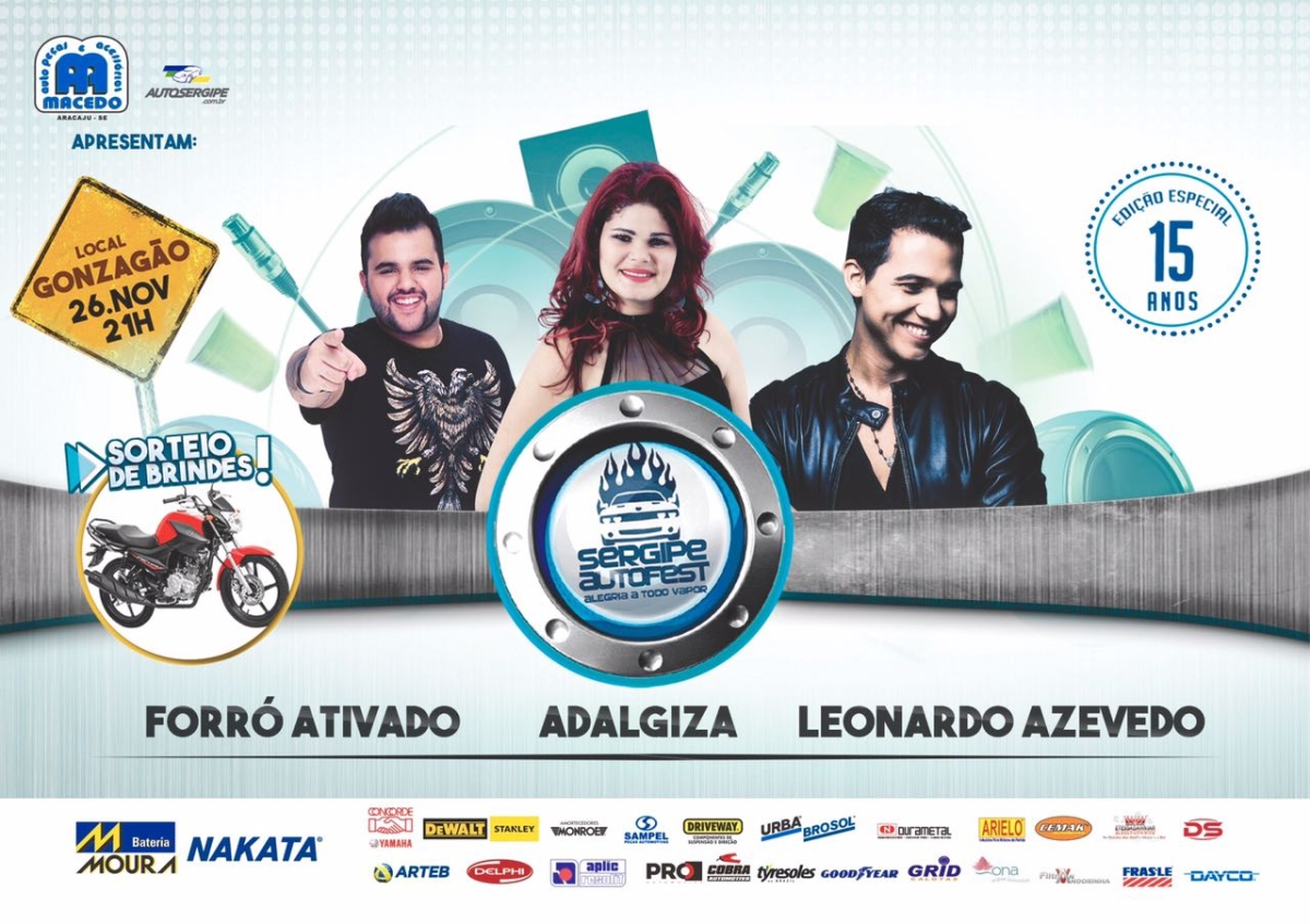 Adalgiza comanda o Sergipe Auto Fest no dia 26 de novembro (Imagem: Divulgação)