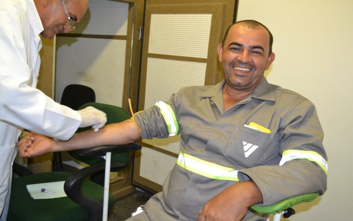 Hemose realiza atividades para conscientização sobre  regularidade da doação de sangue (Imagem: SES/SE)