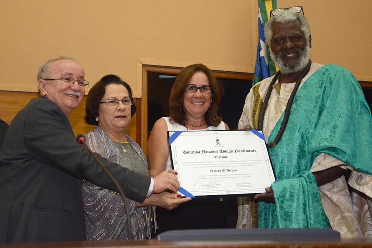Movimento negro em Sergipe é destacado na Alese com homenagem a Severo D´Acelino (Imagem: Jadilson Simões/Agência Alese)