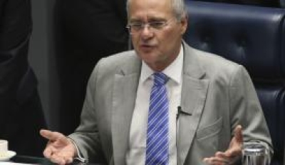Se denúncia foi aceita pelo STF o presidente do Senado Renan Calheiros se tornará réu (Imagem: Fabio Rodrigues Pozzebom/Agência Brasil)
