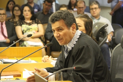 O conselheiro-relator Ulices Andrade (Imagem: Cleverton Ribeiro/TCE/SE)