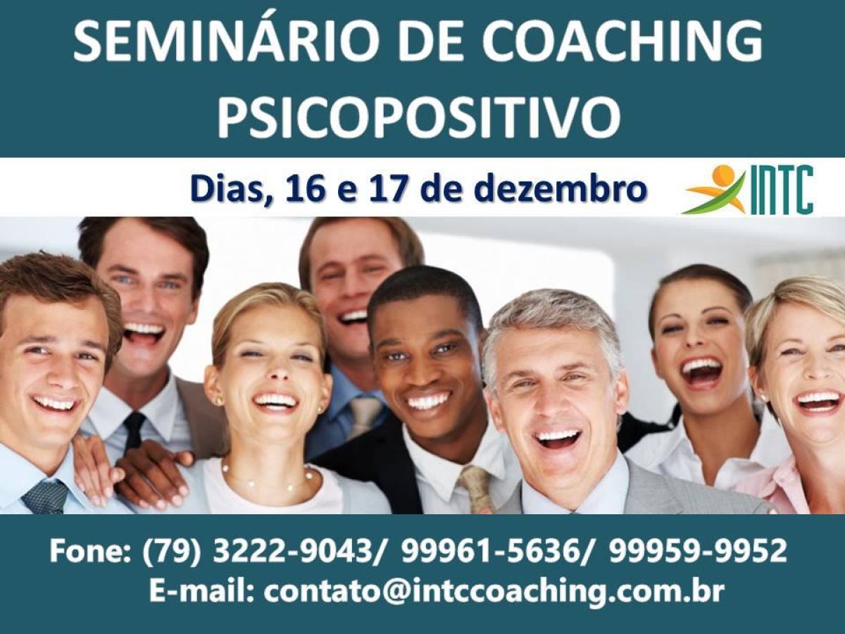 Seminário de Coaching Psicopositivo (Imagem: Divulgação)