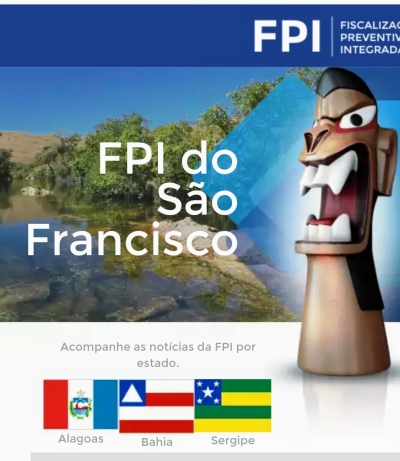 FPI da Tríplice Divisa: Sergipe apresentará os resultados das ações em prol do "Velho Chico" (Imagem: Assessoria FPI/SE)