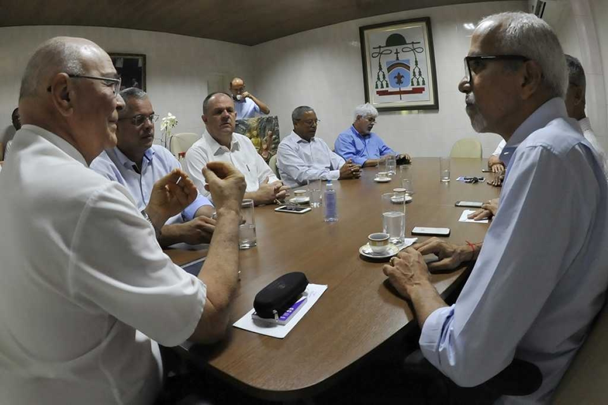 Edvaldo Nogueira defende parcerias entre os prefeitos da região metropolitana (Imagem: Janaína Santos/Assessoria Edvaldo Nogueira)