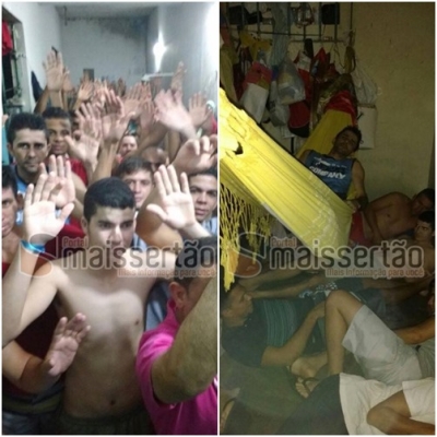 Delegacia de Glória atinge superlotação de mais de 600% (Imagem: Portal Mais Sertão)