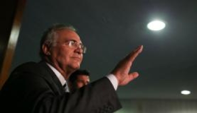 O presidente do Senado Renan Calheiros é acusado de corrupção passiva e lavagem de dinheiro (Imagem: Arquivo/Fabio Rodrigues Pozzebom/Agência Brasil)