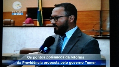 Em entrevista à TV Alese especialista esclarece Reforma da Previdência e dá dicas (Imagem: Jadilson Simões/Agência Alese)