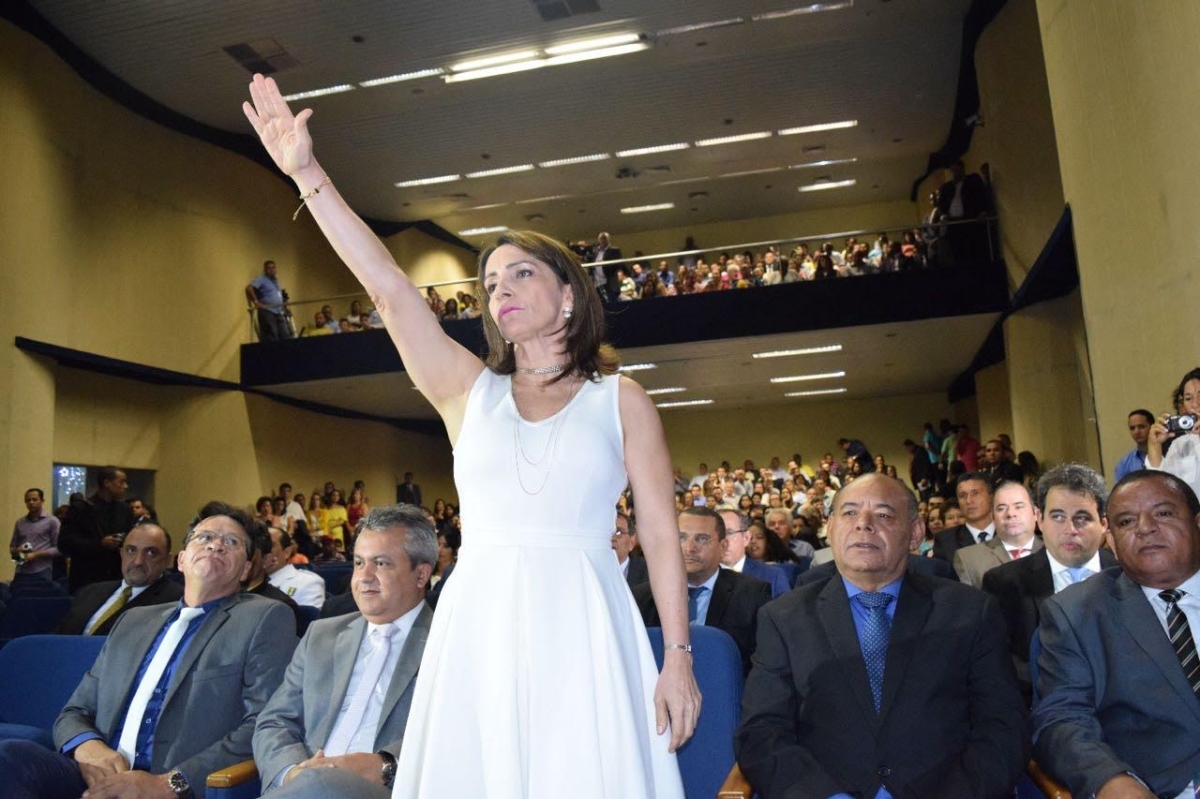 Emília Correa foi empossada Vereadora do município de Aracaju (Imagem: Assessoria Emília Corrêa)