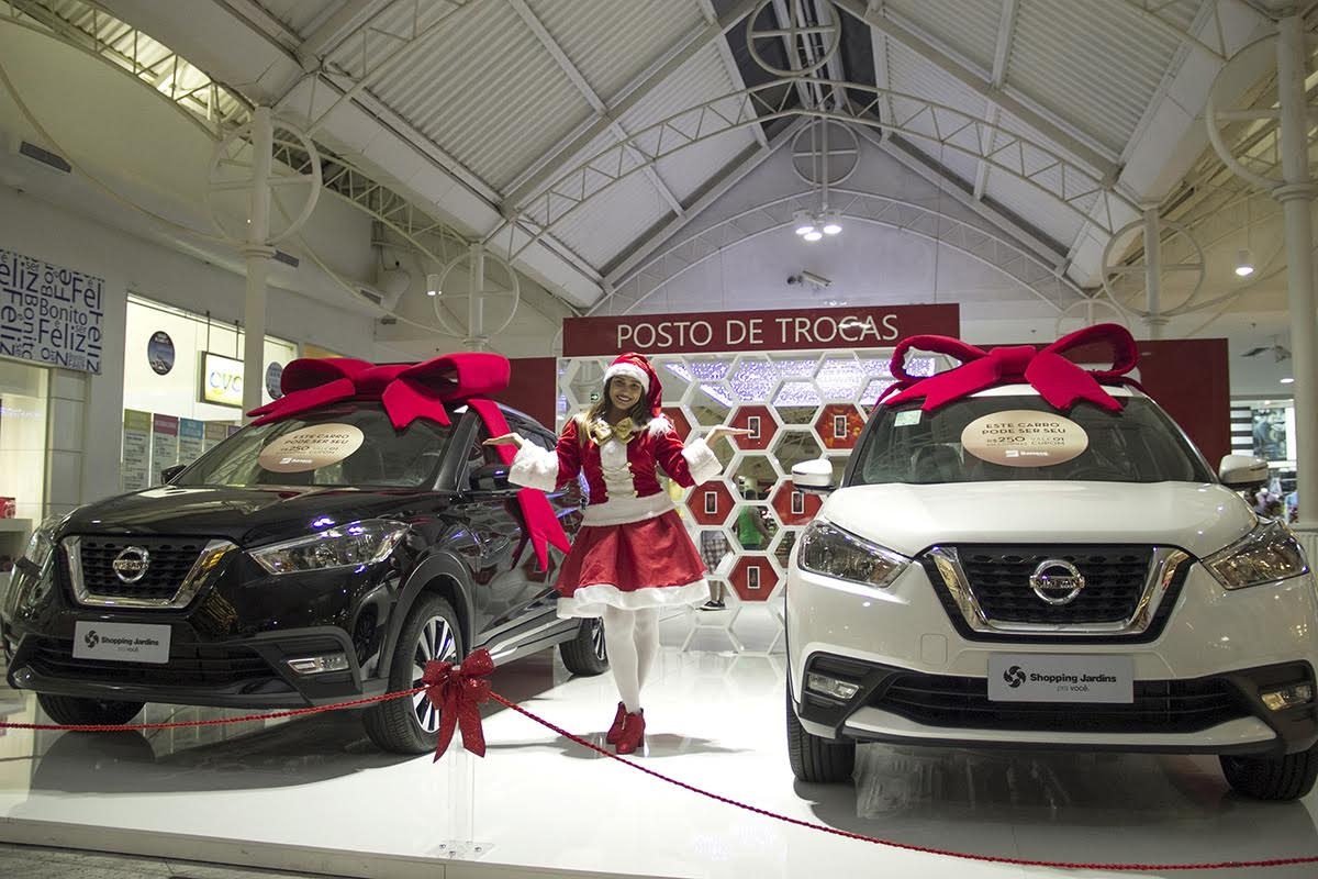Shopping Jardins anuncia os ganhadores de dois Nissan Kicks da promoção Natal Encantado (Imagem: Divulgação)