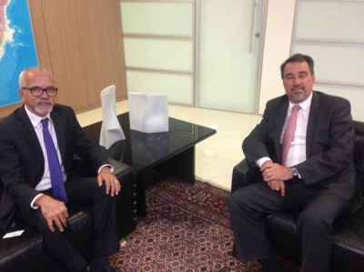 Edvaldo Nogueira discute projetos para Aracaju em reunião com presidente da Caixa(Imagem: PMA)