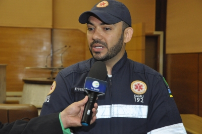 Ronei Barbosa, Samu Sergipe (Imagem: Jadilson Simões/Agência Alese)