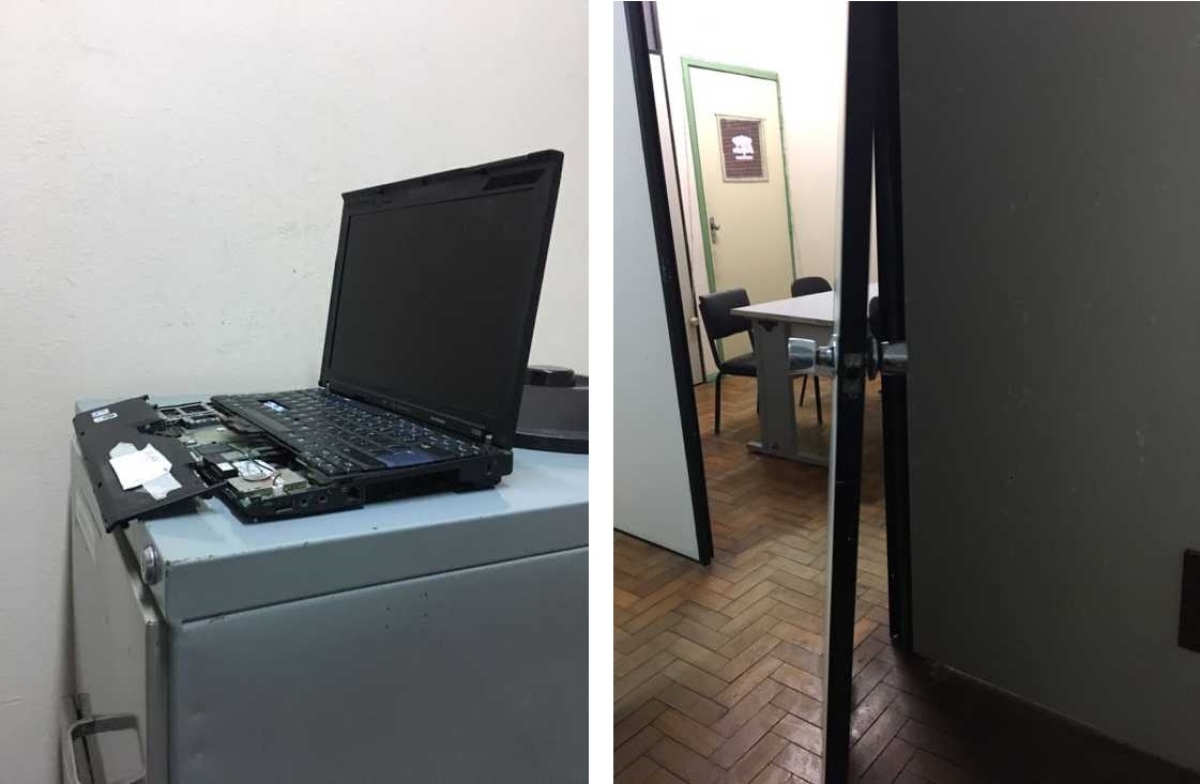 "Situação encontrada na Prefeitura de Boquim é de abandono", diz prefeito Eraldo Andrad (Imagem: Assessoria Prefeitura de Boquim) "Situação encontrada na Prefeitura de Boquim é de abandono", diz prefeito Eraldo Andrad (Imagem: Assessoria Prefeitura de Boquim)