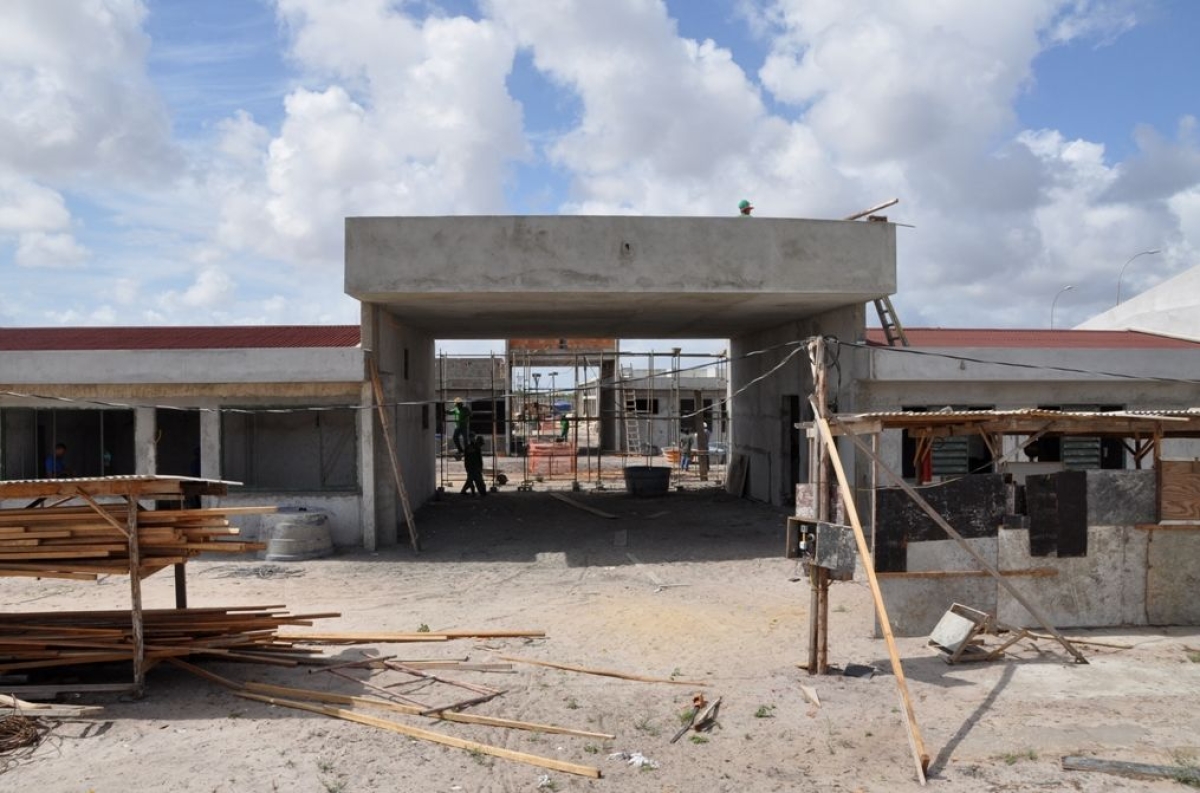 Governo de Sergipe constrói nova unidade socioeducativa de internação masculina (Imagem: Jorge Reis/Seinfra/SE)