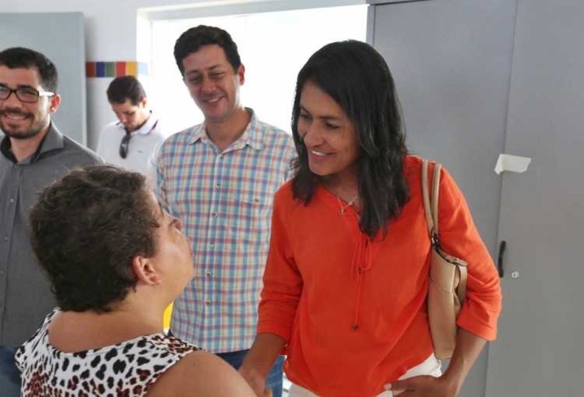 Eliane Aquino identifica problemas nas unidades da Semasc (Imagem: Danillo França/Semasc/PMA)