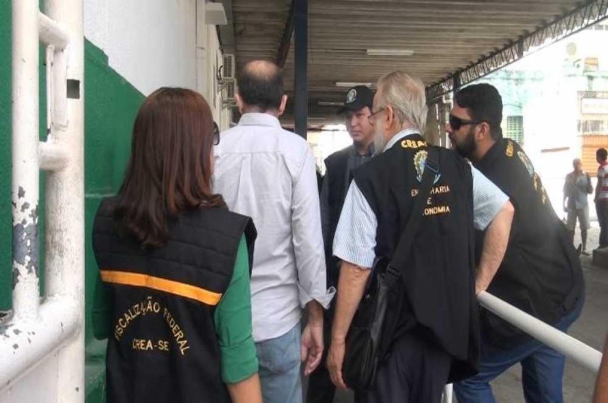 ?rgãos visitaram unidade hospitalar durante a manhã (Imagem: Portal Infonet)