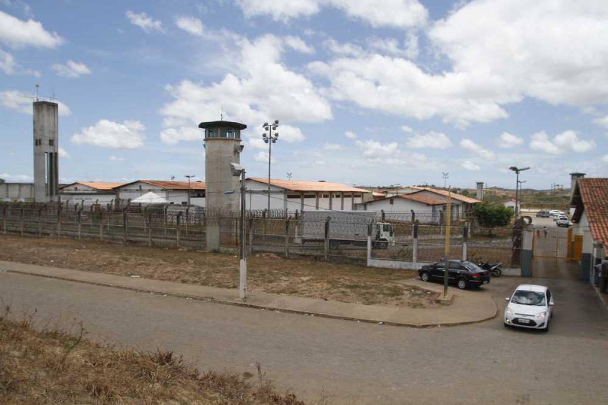 Presídio de São Cristóvão foi um dos visitados (Foto: Cleverton Ribeiro/TCE/SE)