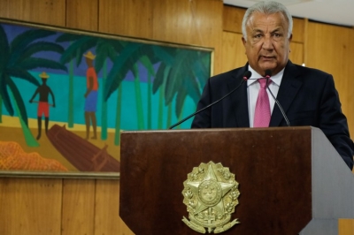 Jackson Barreto participou da cerimônia no Palácio do Planalto (Foto: Marcos Corrêa/PR) Jackson Barreto participou da cerimônia no Palácio do Planalto (Foto: Marcos Corrêa/PR)
