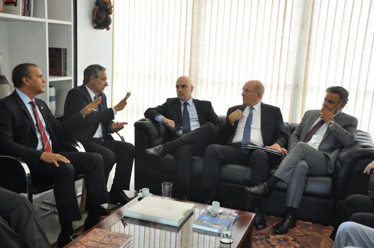 "Alexandre de Moraes estará à altura dos grandes debates que iremos enfrentar", afirma Eduardo Amorim (Foto: Assessoria Eduardo Amorim)