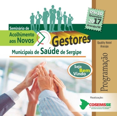 Seminário de Acolhimento aos novos gestores Municipais de Saúde de Sergipe (Imagem: Divulgação)