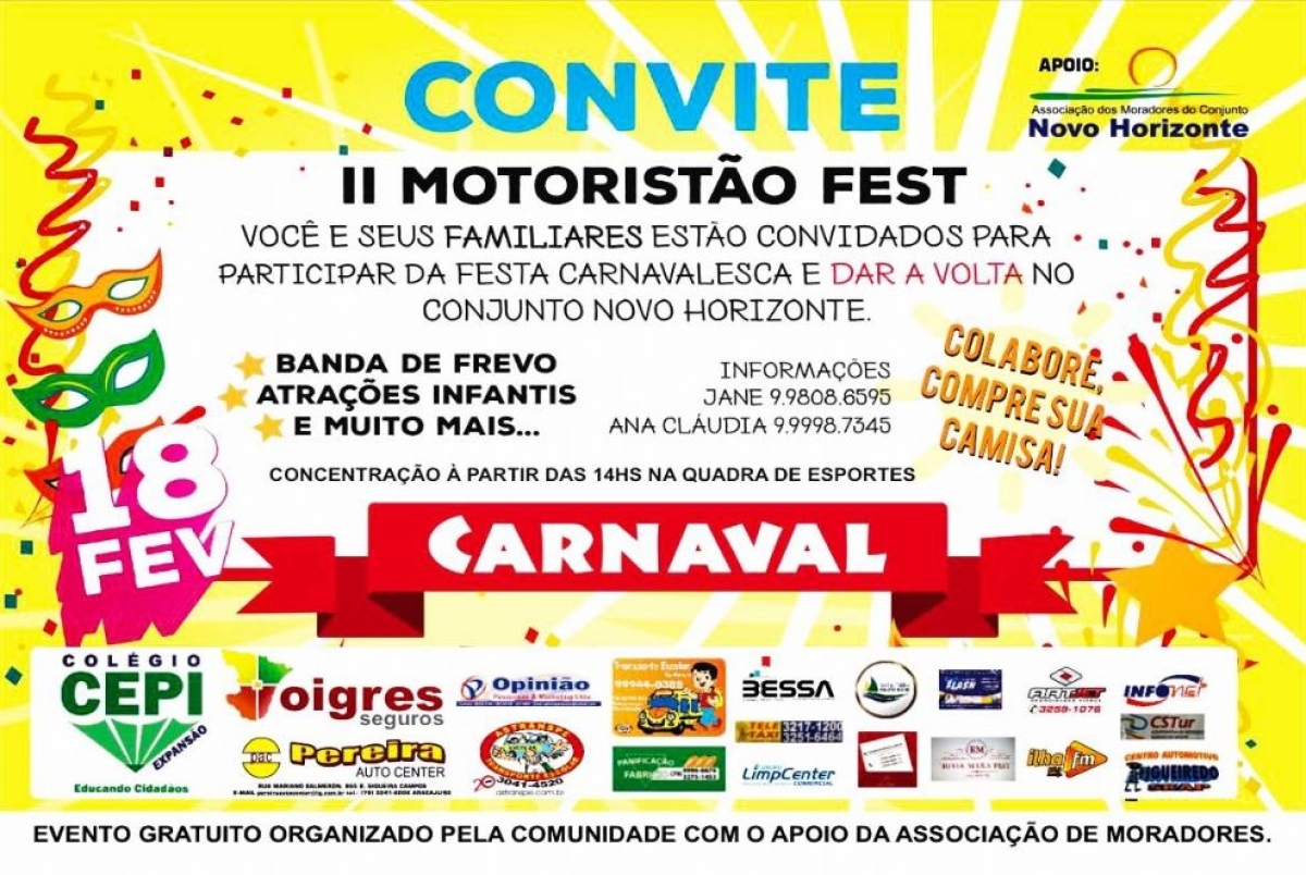 Evento acontece no dia 18 de fevereiro (Imagem: Divulgação)