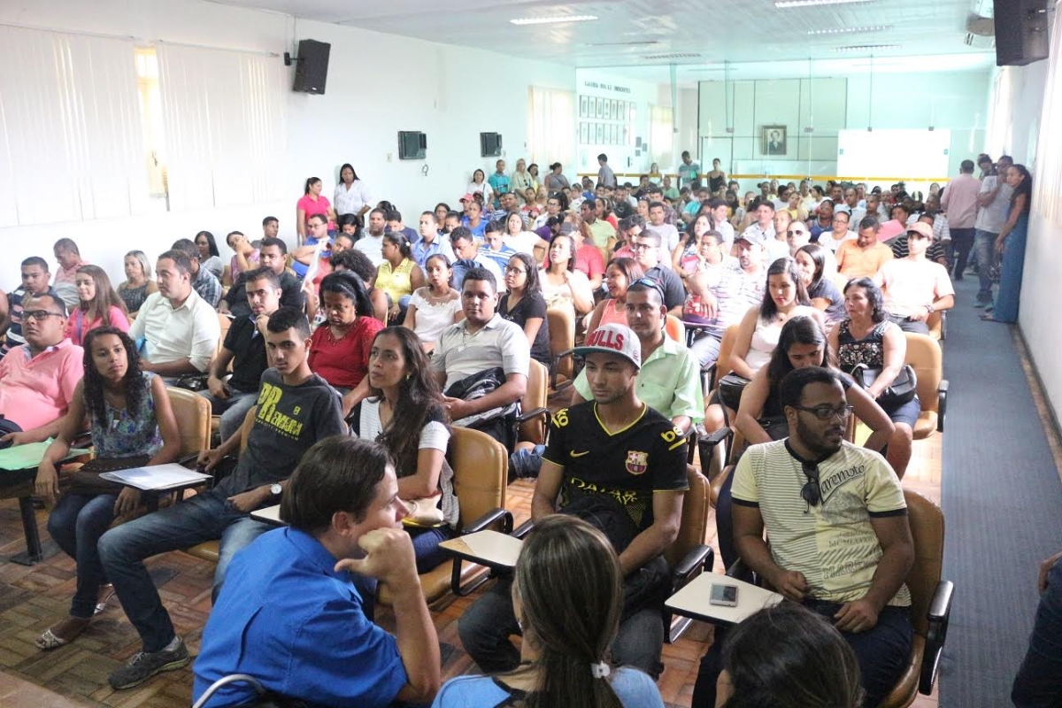 NAT recebe mais de 500 pessoas para seleção de empresa de autopeças (Foto: Seidh/SE)