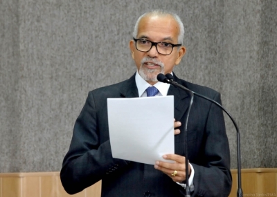 Prefeito faz balanço dos 45 dias de sua gestão (Foto: Janaína Santos/PMA)