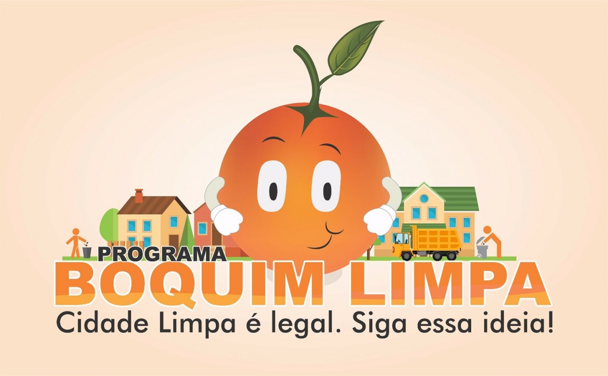 Prefeitura lança campanha "Boquim Limpa" (Imagem: Divulgação)