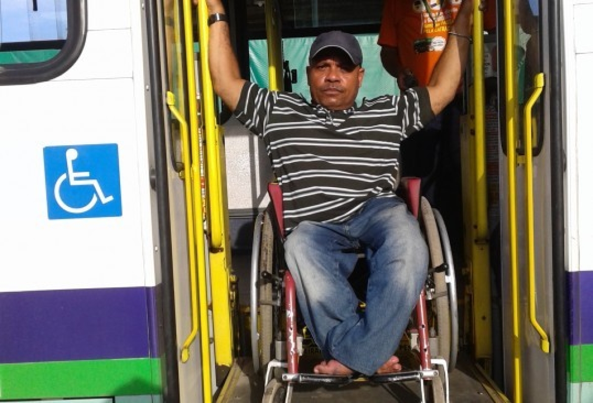 Transporte coletivo iniciará recadastramento e cadastramento das pessoas com deficiência (Foto: Setransp/Aracaju)