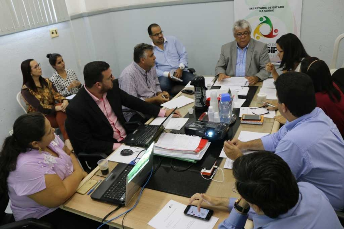 Secretário de Estado da Saúde reúne-se com Conselho Curador da Fundação Hospitalar e estabelece redução de custos (Foto: Morgana Barbosa/SES/SE)