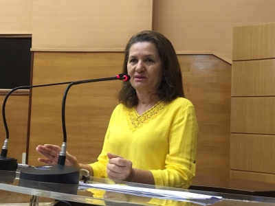 Presidente do Seeb, Ivânia Pereira (Foto: Assessoria Ana Lúcia)
