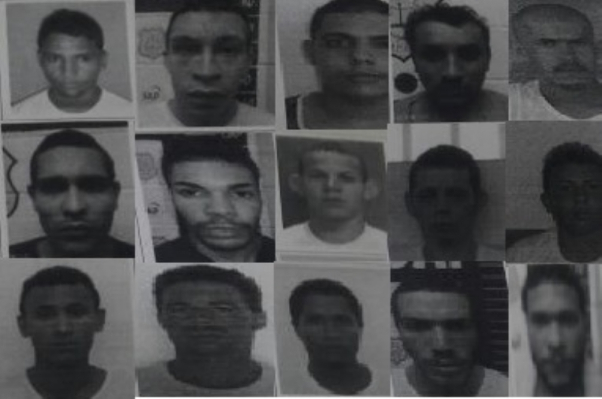 Eles fugiram utilizando uma teresa (Fotos cedidas pela Sejuc)