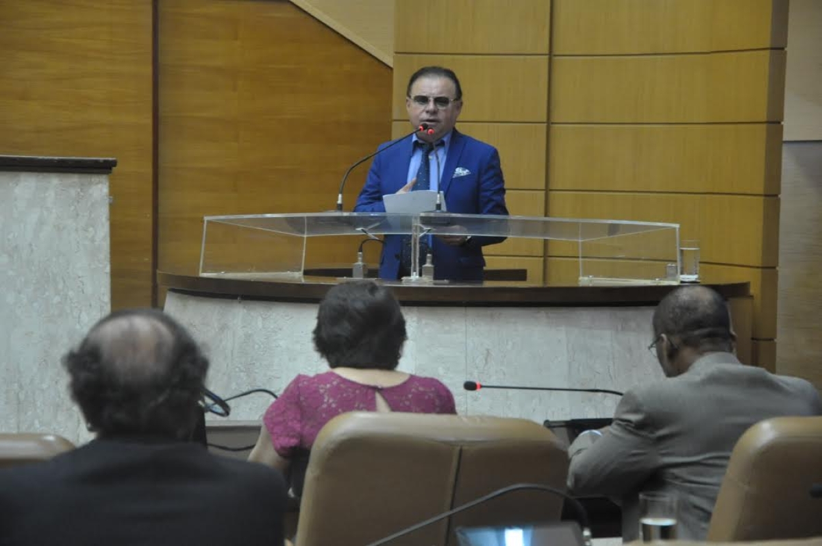 Gilmar levará ao TCE projeto sobre implantação do Programa de Saúde Transparente (Foto: Jadilson Simões/Agência Alese)