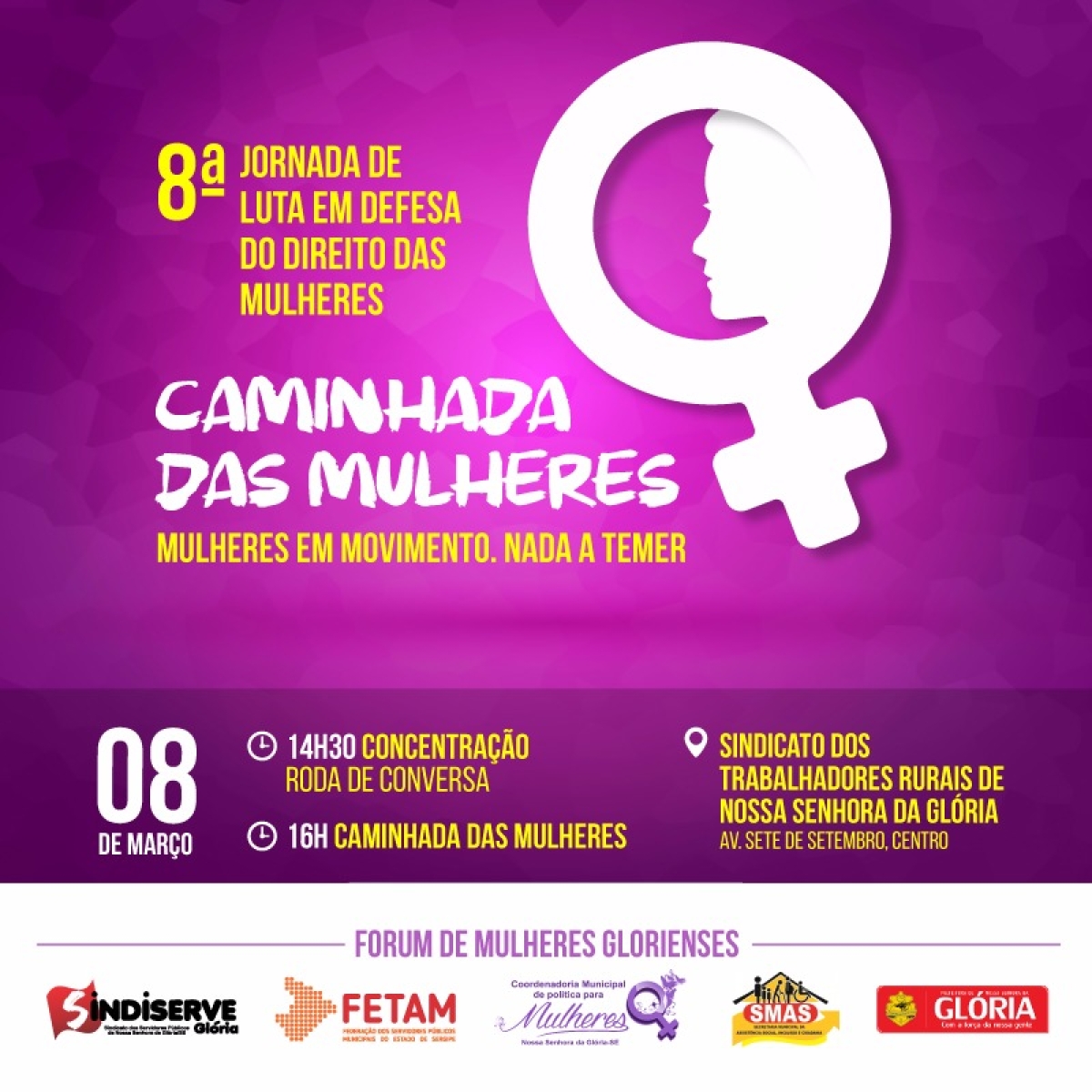 Sertanejas constroem 8ª Jornada de Luta em Defesa do Direito das Mulheres (Imagem: Divulgação)
