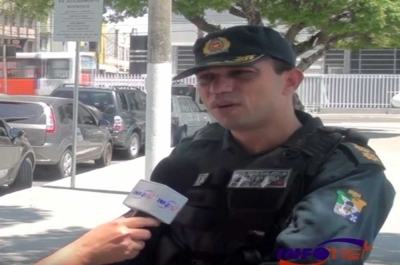 Tenente-coronel Vivaldy: festa sem autorização (Foto: Arquivo/Portal Infonet)