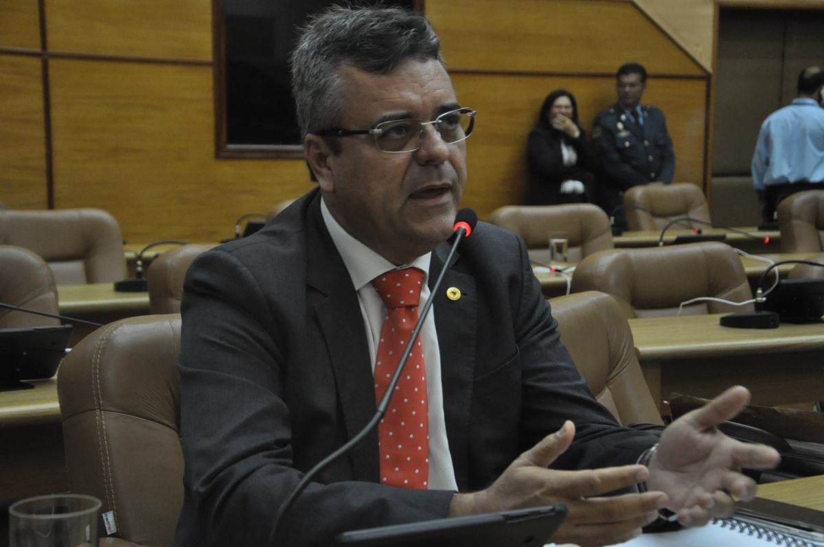 Deputado estadual Luciano Pimentel (Foto: Jadilson Simões/Agência Alese)