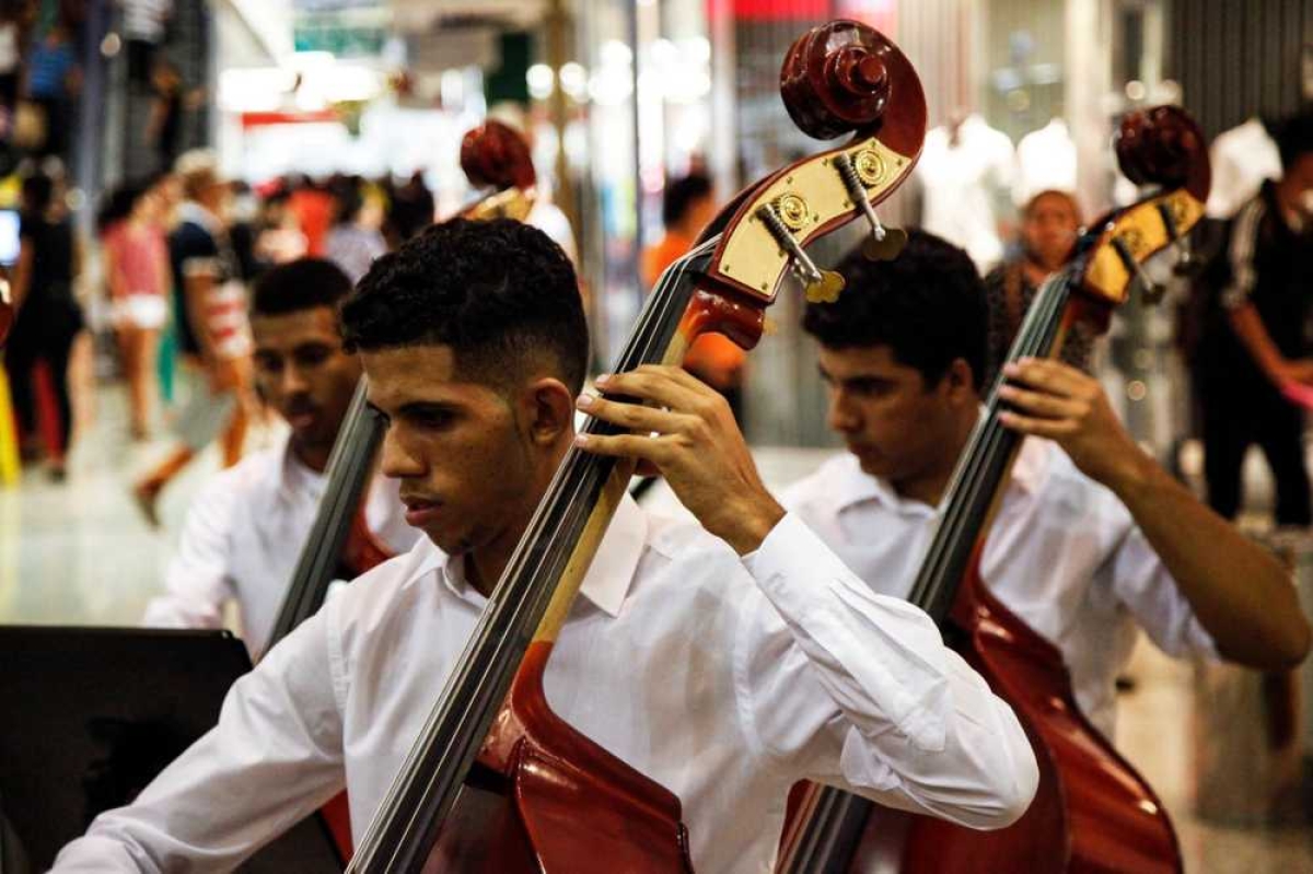 Orquestra Jovem de Sergipe (Foto: Diego DiSouza)