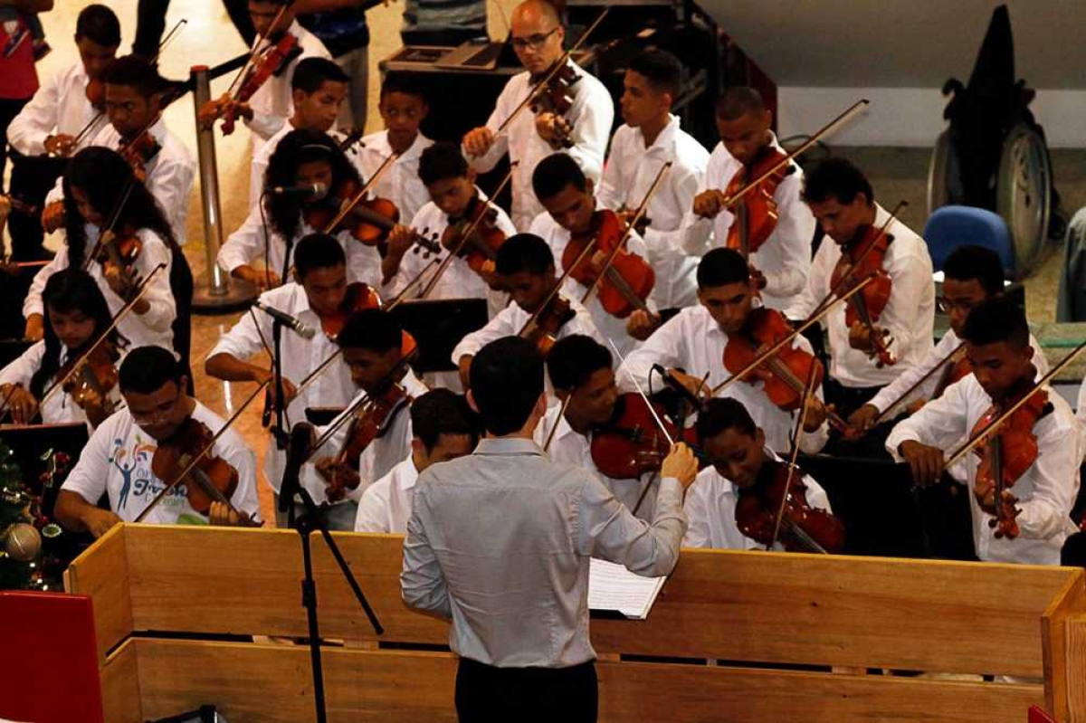 Orquestra Jovem de Sergipe (Foto: Diego DiSouza)