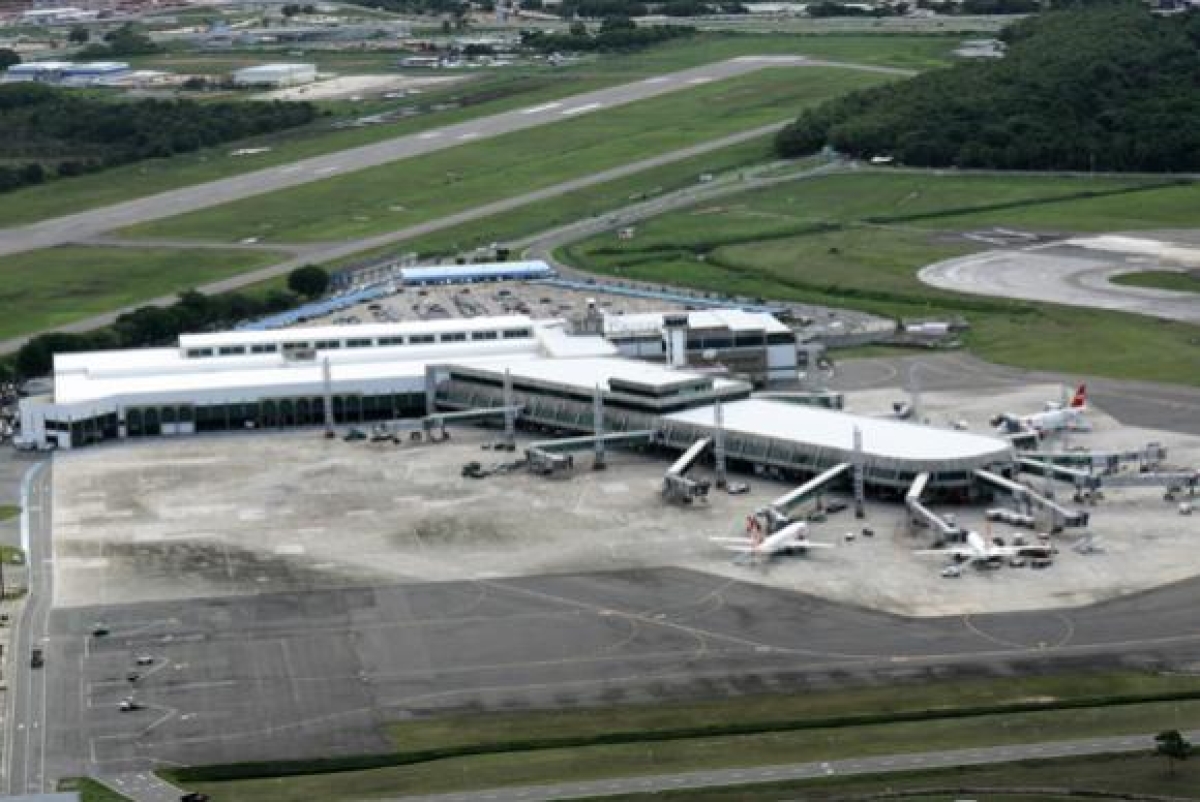 O Aeroporto Internacional de Salvador é um dos quatro a serem concedidos à iniciativa privada (Imagem: Divulgação/Infraero)