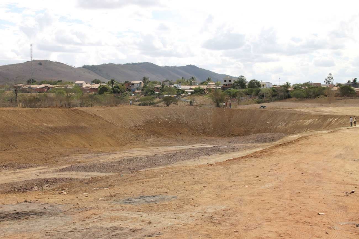 Nova barragem Prefeito Manoel Soares, em Frei Paulo (Foto: Cohidro/SE)