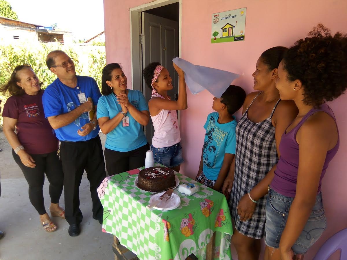 Casinha Feliz: Em 2017, mais oito casas serão reformadas pela Avosos (Foto: Avosos) Casinha Feliz: Em 2017, mais oito casas serão reformadas pela Avosos (Foto: Avosos)