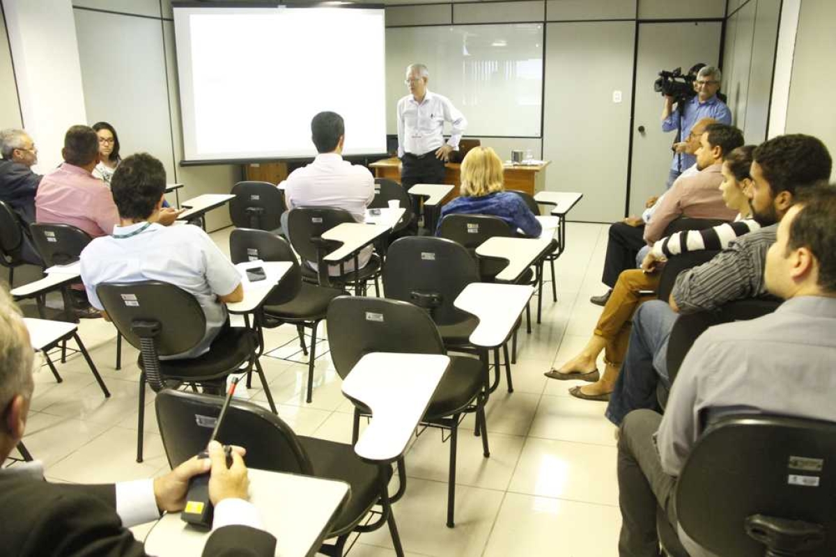 Analistas do TCE/Sergipe são treinados para auditar obras financiadas pelo BID (Foto: Cleverton Ribeiro/TCE/SE)
