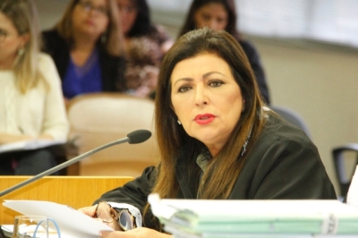 A vice-presidente do TCE, conselheira Susana Azevedo (Foto: Cleverton Ribeiro/TCE/SE)