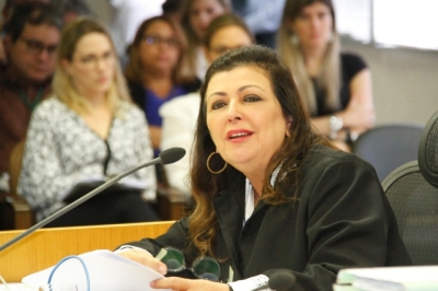 A conselheira Susana Azevedo (Foto: Cleverton Ribeiro/TCE/SE)