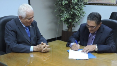 Jouberto Uchôa e Manoel Hora (Foto: SergipeTec)