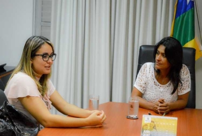Vereadora busca apoio da Semasc/Aracaju para retomada da equoterapia (Foto: Semasc/Aracaju) Vereadora busca apoio da Semasc/Aracaju para retomada da equoterapia (Foto: Semasc/Aracaju)