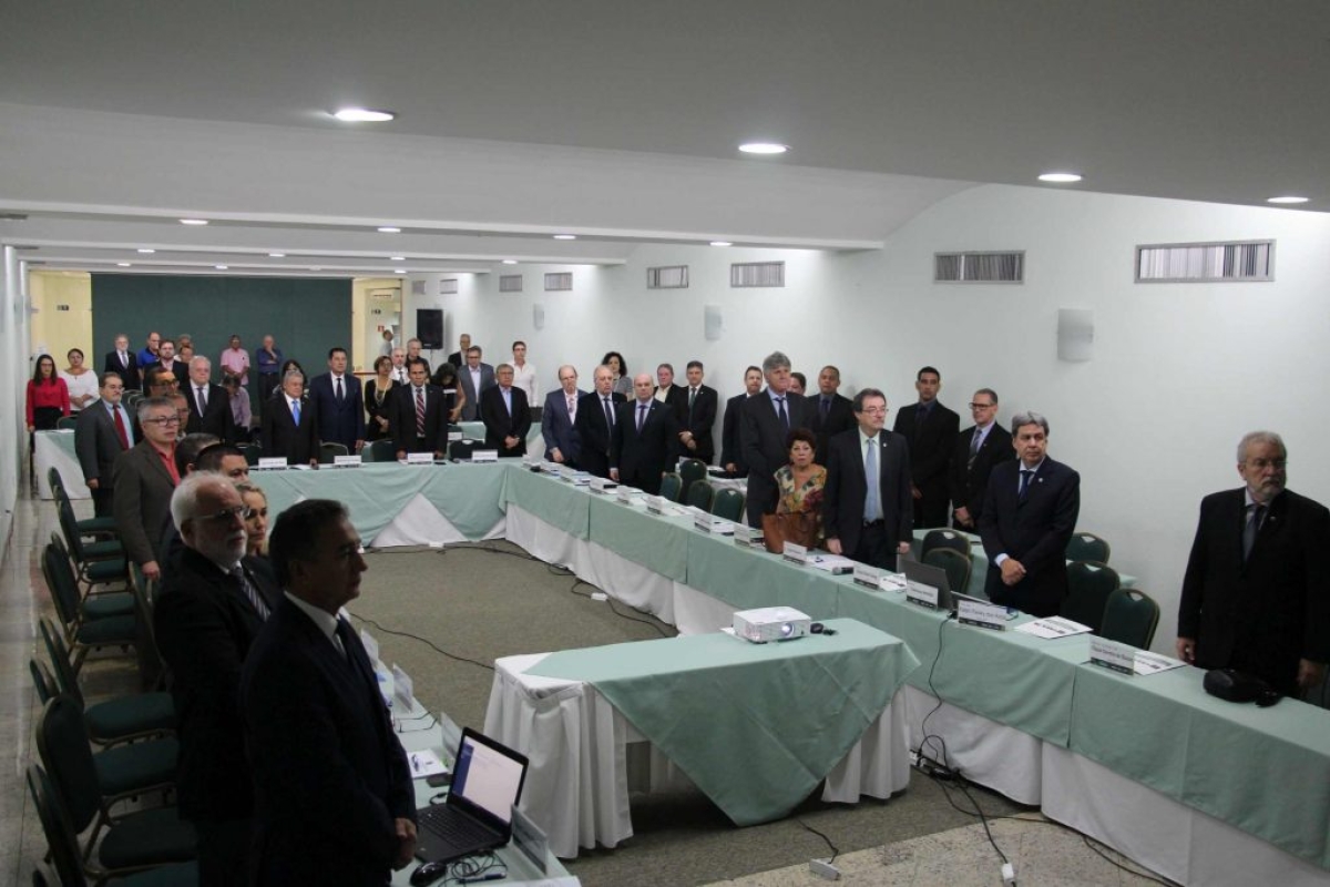 Reunião do Colégio de Presidentes em Belém (Foto: Crea/SE) Reunião do Colégio de Presidentes em Belém (Foto: Crea/SE)